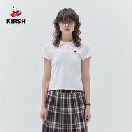 [KIRSH] เสื้อยืดเข้ารูปพอดี PIQUE ธรรมดาฉัน25SS