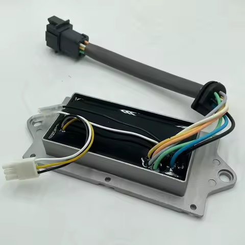 Control Driver Module Board with 7 Pin Plug for CAT Caterpillar Excavator Governor Actuator 320D 312