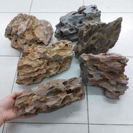 Alveolate Small Medium Aquarium Scenery Stone Decoration Ohko Rock Fish Tank Batu Aquascape Plant