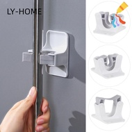 LIAOYING Broom Holder Self Adhesive Wall Mounted Garden Dustpan Hanger