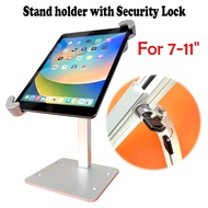 Universal Table Stand with Security Lock for iPad 7~11 inch for iPad pro air5 iPAD 10 IPAD AIR4  iPA