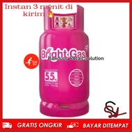 Tabung Bright Gas 5,5kg (ISI ULANG SAJA) Tabung Gas LPG 5,5kg Tabung Gas 5kg Tabung Gas Pink Tabung 
