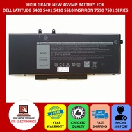 HIGH GRADE NEW 4GVMP DELL LATITUDE 5400 5401 5410 5510 INSPIRON 7590 7591 SERIES BATTERY