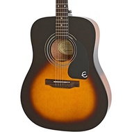 Epiphone Pro-1 Acoustic Guitar system for Beginners, Gloss Vintage Sunburst Finish