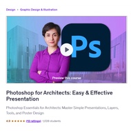 Photoshop Video Course-Photoshop for Architects: Easy & Effective Presentation | Learn Photoshop 202