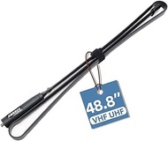 48.8 Inch ABBREE Army Game Foldable Tactical Outdoor Sports Dual Band 2M/70CM 144/430MHz Antenna for