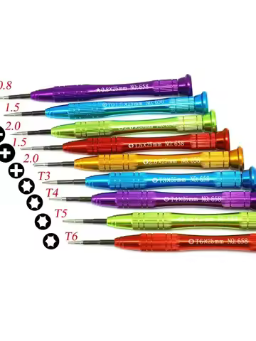 Magnetic Screwdrivers Screw Pickers DIY Phone Disassembly Tool Phillips 1.5mm Slotted 2.0mm Torx Pen