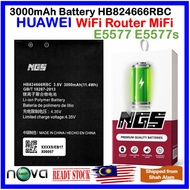ORIGINAL NGS 3000mAh Battery HB824666RBC  Fit For HUAWEI Router MiFi E5577 E5577s E5577Bs-937 E5785 
