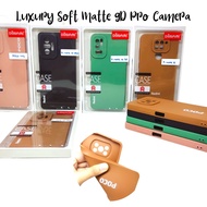 Luxury Soft Matte Case 9D Vivo Y12 Y15 Y17 Y95 Y20 Y1S Y91 Y20S Y91C Solid Color Angel Eye Protect C