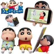 Crayon Shin Chan Animated Character Phone Holder Kawai Desktop Decoration Phone Holder, Mini GK Seri