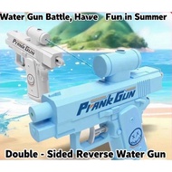 Prank gun water toy magic water toy children toy beach toy Double-Sided Joke Water Gun pop toy water