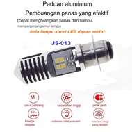 Headlight JS-013 Bulb H6 P15D Motorcycle 2colors laser Headlamp IP67 Duck Matic super Bright AC DC F