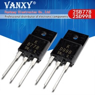 10pcs 2SB778 2SD998 TO-3PF (5pcs B778 + 5pcs D998 ) （5pcs C4131 + 5pcs A1746 ) TO-3P 2SC4131 2SA1746