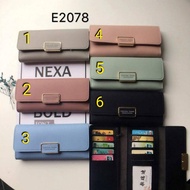Wallet Wanita - Women's Wallet - Korean Fashion Folding Wallet - E2078