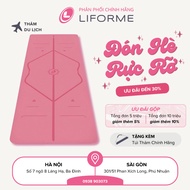 Liforme Classic 2mm travel yoga mat - Pink