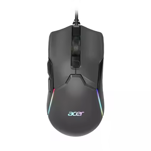 Acer laptop desktop wired gaming mouse RGB colorful luminous macro definition programming game mouse