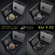 AROSA JEWELS Classic 2-in-1 brooch set