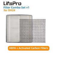 LifePro DH24 Filter Combo Set/ HEPA + Activated Carbon Filters