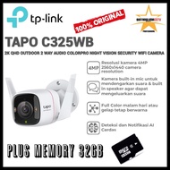 TP-LINK TAPO C325WB 4MP OUTDOOR 2 WAY AUDIO COLORPRO NIGHT VISION SECURITY WIFI CAMERA
