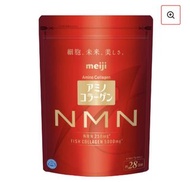 ⚠️剩1包⚠️(已售出 1) 明治 氨基膠原蛋白 NMN粉 | Meiji Amino Collagen NMN Powder 196g