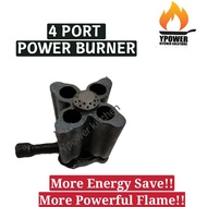 High pressure gas stove/4port power burner./Business as usual during A-FMCO