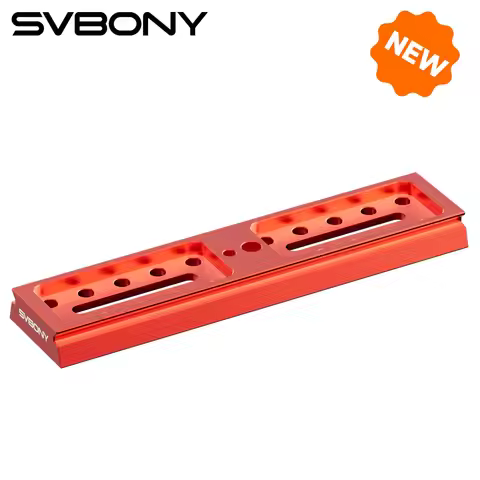 SVBONY SV239 Dual-Sided Vixen/Arca Swiss185mm (7.28") /254mm (10") Dovetail Plate Red for SV555 Astr