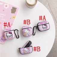 Case for Airpods Pro2 AirPods Pro Airpods 3 gen3 AirPods AirPods 2 Cute Cartoon Hello Kitty Cat Protective Silicone Case