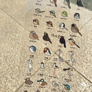 小鳥貼紙手賬裝飾禮物設計新穎可愛手賬愛好者