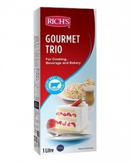 RICH'S ริชส์ กรูเมต์ ทรีโอ วิปปิ้งครีม ขนาด 1LT