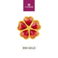 HABIB 999/24K Yellow Gold Charm WWCM780723(B)