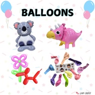 Balloon | Animal Foil Balloon | Balloon Twisting Kit | Balloons with Sticker Pack