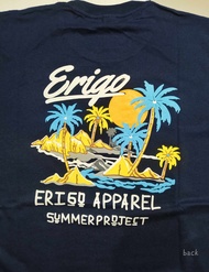 Kaos Distro Cowok Erigo Atasan Pria Wanita Bahan Katun Combad 30s T-shirt distro ERIGO Terbaru Warna