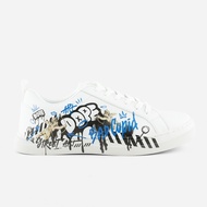 Jackson Dope 1JA - Sepatu Sneakers White Canvas