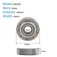 Ball Bearing 623ZZ Sealed Bearing 3x10x4mm