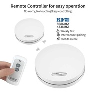 433RF Interconnection Smoke Alarm Sensor Fire Sensor Smoke Alarm Smoke Sensor Sound Light