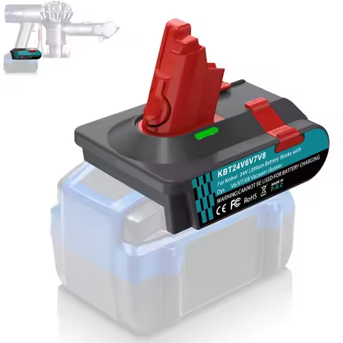 KBT24V6V7V8 3-in-1 Battery Adapter Converter for Kobalt 24V Lithium Battery Converted To for Dyson V
