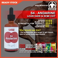 S4 Andarine 30ml Sarms Liquid Androgen Pharma - SARM Lean Gain, Semi Cutting, Support Gain & Weight 