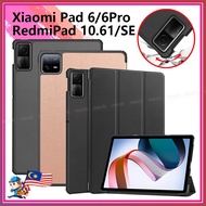 For Xiaomi MiPad 5 6 Pro Redmi Pad 10.6 SE 11.0 inch RedmiPad SE 8.7 Casing Magnetic Flip Case PU Le