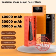 Container Design Power Bank (10000mAh / 30000mAh / 50000mAh) For ip Power Bank Fast Charging