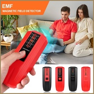EMF Detector 5 LED Indicators EMF Meter Electromagnetic Field Radiation Meter Handheld Digital LCD E