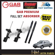 PROTON WIRA 1.6cc/1.8cc & SATRIA 1.6cc/1.8cc (FULL SET) SUPER PREMIUM ABSORBER (GAS) GAB BRAND (FRON