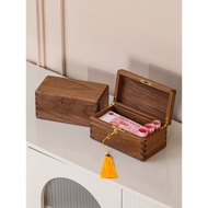 Solid Wood Jewelry Box Gold Special Storage Box Wooden Box Wooden Box Spare Gold Gold Bar Storage St