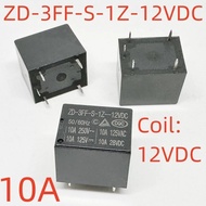 Relay ZD-3FF-S-1Z-12 24V 10A 5 Pins
