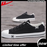 🔥ReadyStock🔥[SIZE 30-45] ORIGINAL ALL AMERICA Kasut Sekolah Hitam ALL AMERICA School Shoes Canvas Sh