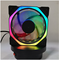 全城熱賣 - ARGB 12CM機箱風扇 5V3針散熱風扇(ARGB蜘蛛星光風扇)
