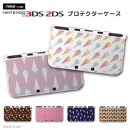 new3DS LL カバー ケース new 3DSLL new 2DS LL 3DS LL カバー Nintendo かわいい おしゃれ 大人 子供 キッズ おもちゃ ゲーム カラフル ハート アイスクリーム パターン ストライプ マルチ カワイイ スイカ 果物