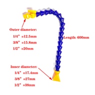 【热销家居】 Pneumatic tube 1/4 in 3/8 in1/2 in Suitable for BPS external thread cooling tube