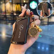 Lexus GX550h Key Cover Suitable for LX600 GX460 RX TX LS500h Car Shell Buckle Zinc Alloy Material Dr