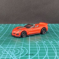 hotwheels Car Model Corvette C7 Z06 Convertible Orange