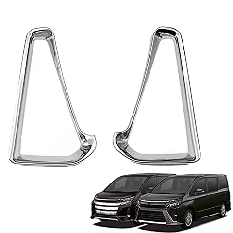 Car Protective Frame For Toyota Noah/Voxy 80 Series Modified Rear Fog Lamp Decorative Bright Frame